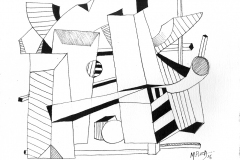 Mauricio Piza, Desenho 17, 23 x 25 cm, 2016