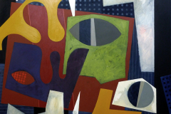Mauricio Piza, Pesca Noturna, Night Fishing, OST, 112 X 150 cm, 2016