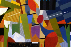 Mauricio Piza, Circo Mineiro (III), Circus from Minas (III), oil, 135 x 200 cm, 2016
