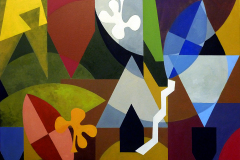 Mauricio Piza, Noite de Junho, June Night, 80 x 100 cm, 2016, oil