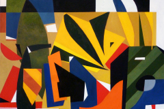 Mauricio Piza, Paisagem Tropical (2), Tropical Cityscape (2), oil, 70 x 90 cm, 2018
