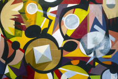 Mauricio Piza, Engrenagens, Clockwork, 135 x 150 cm, oil, 2019.