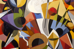 Mauricio Piza, Contrapeso, Counterweight, 135 x 150 cm, oil, 2019