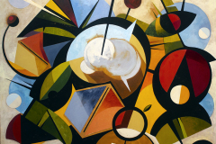 Mauricio Piza, Sushi / Nuvem, Sushi / Cloud, OST, oil, 135 x 150 cm, 2020