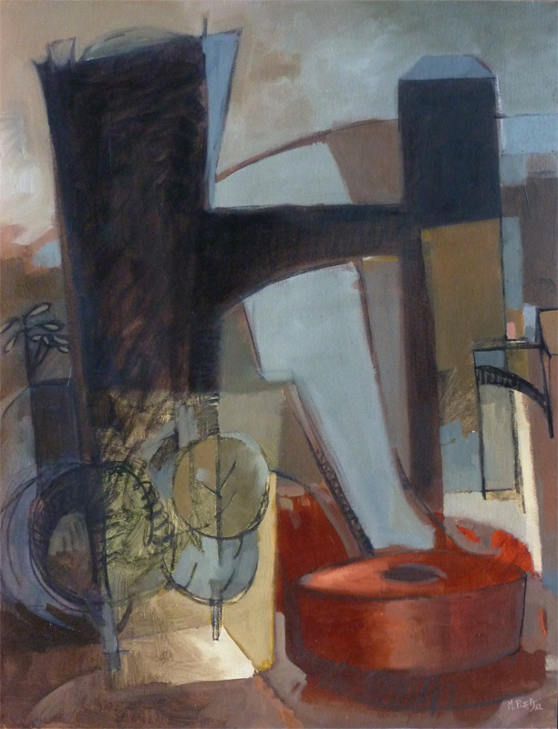 Mauricio Piza, São Vito e a Mó, ost, 80 x 100 cm. 2012. Cor ambiente